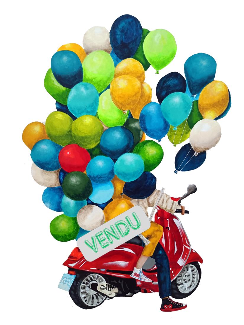 Hommage à La Vespa Parade 1