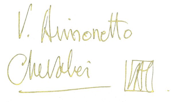 Véronique Aimonetto Chevalier signature