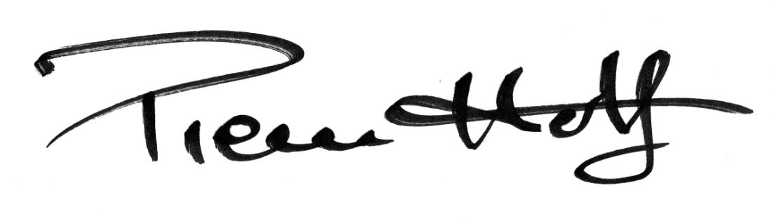 Pierre Hatf Signatur